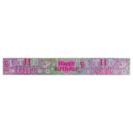 Picture of HAPPY BIRTHDAY BANNER GIRL